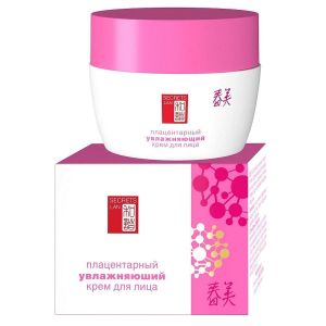 секреты лан крем для лица плацентарный увлажн, 50г