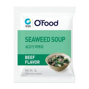 Суп быстрого приготовления (морская капуста и говядина) 7г